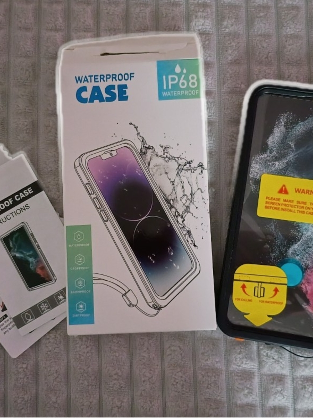 NIB MOZOTER Samsung Galaxy S26 Waterproof Case IP68 Shockproof Black